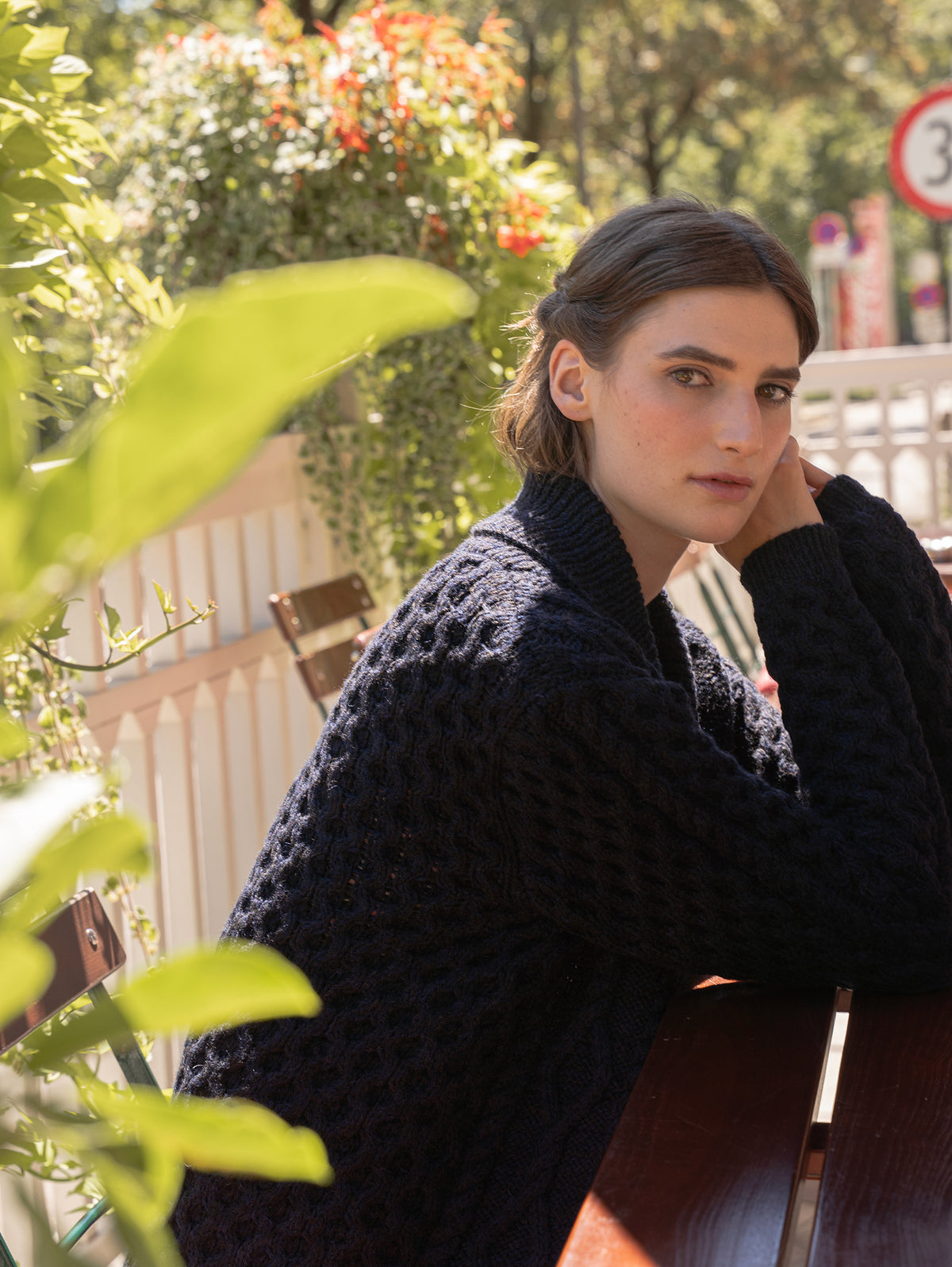 Cables Cardigan