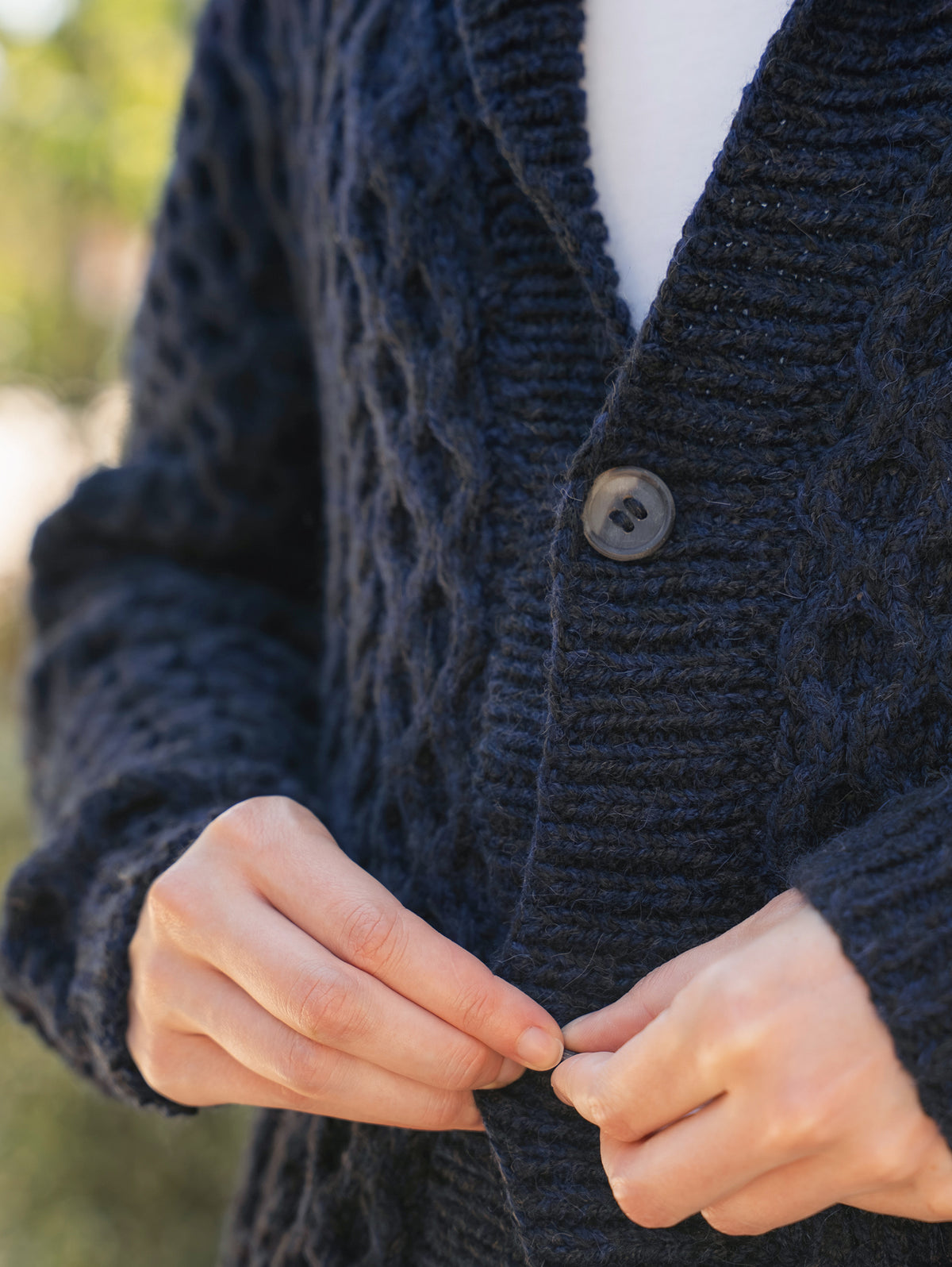 Cables Cardigan