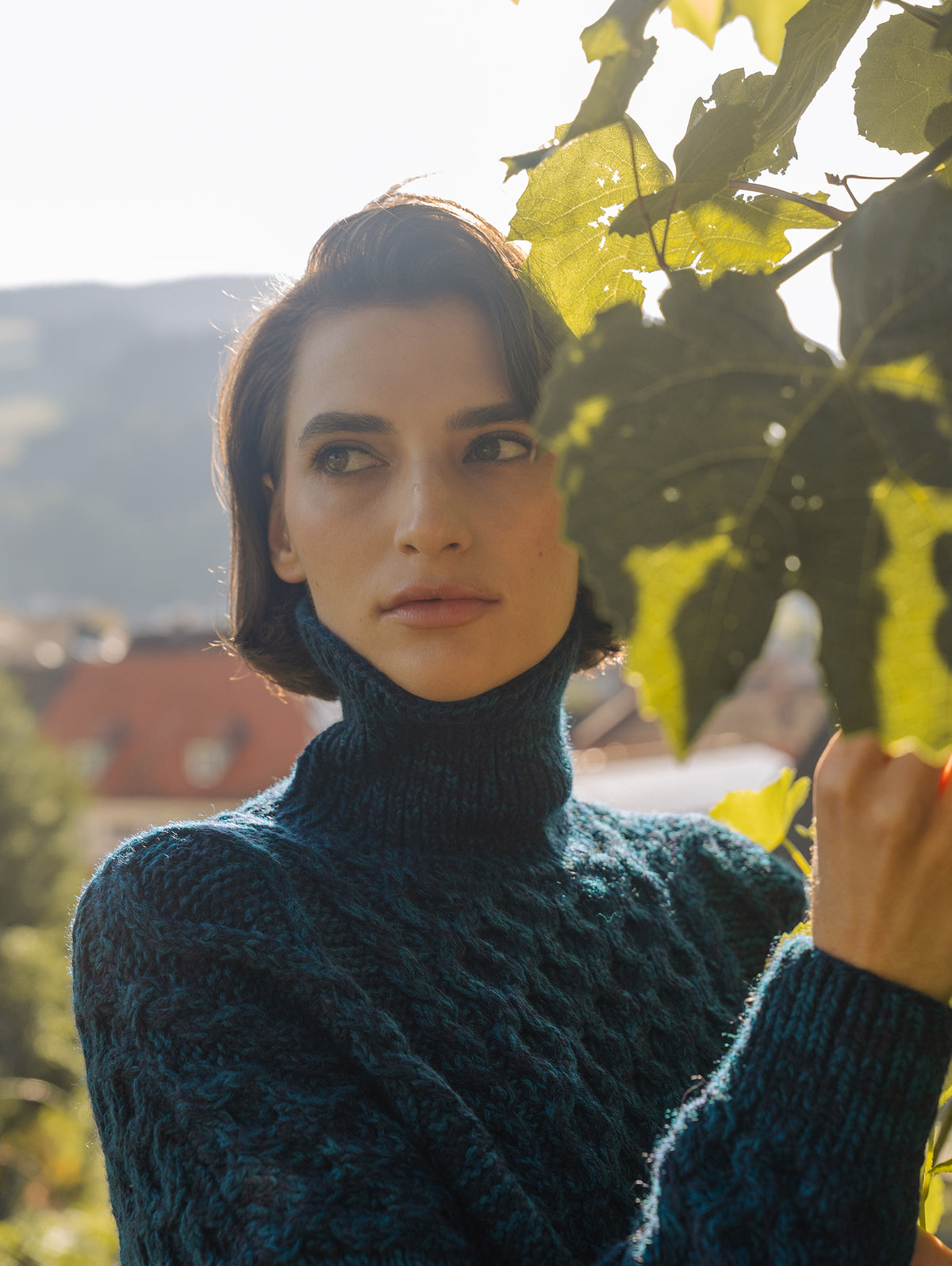 Funnel Patterns Sweater