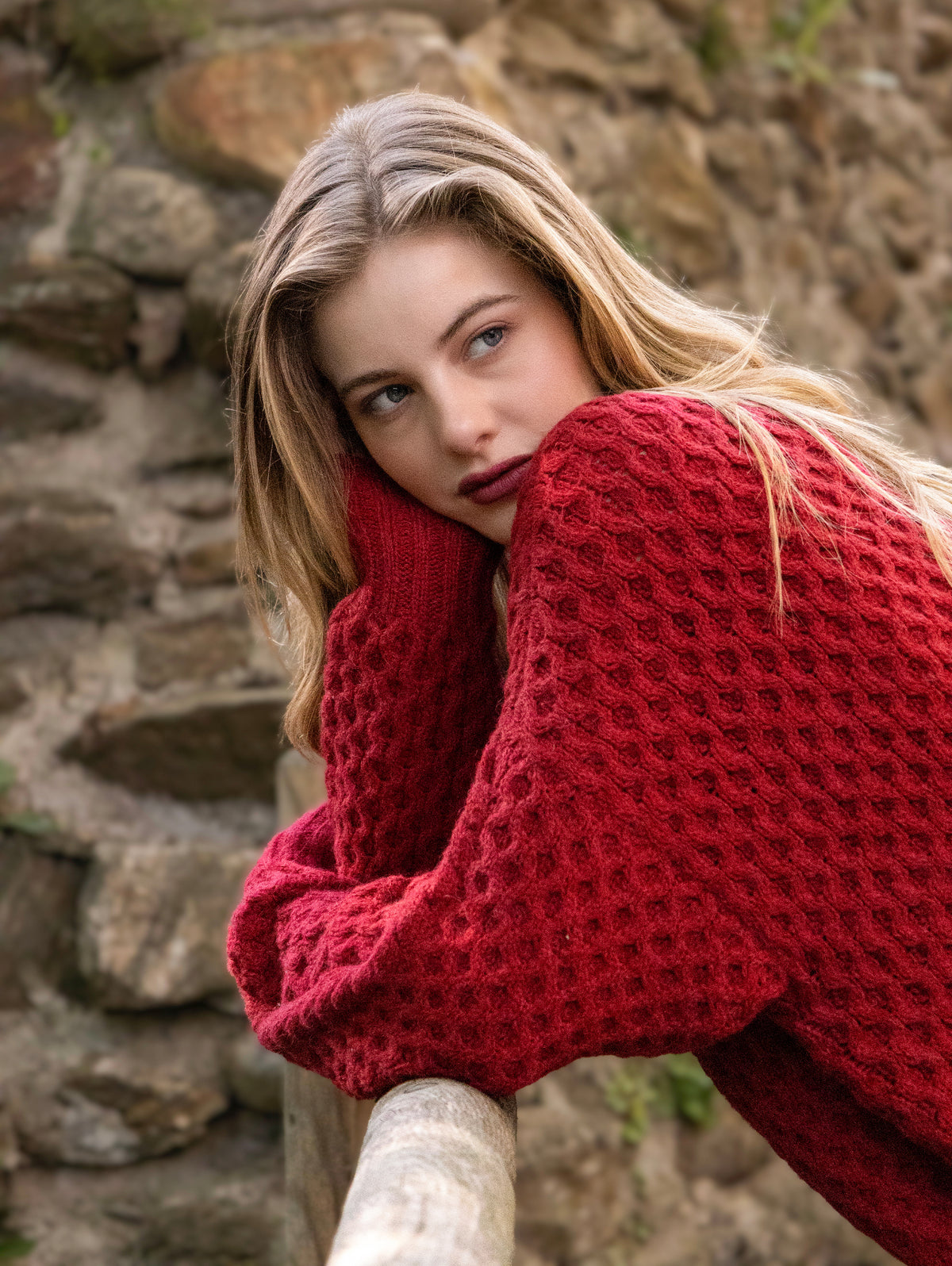 Honeycomb Sweater