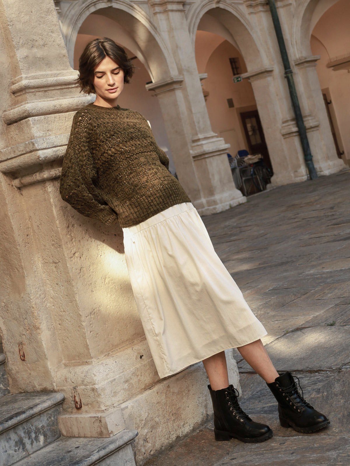 Mosaic Pattern Sweater