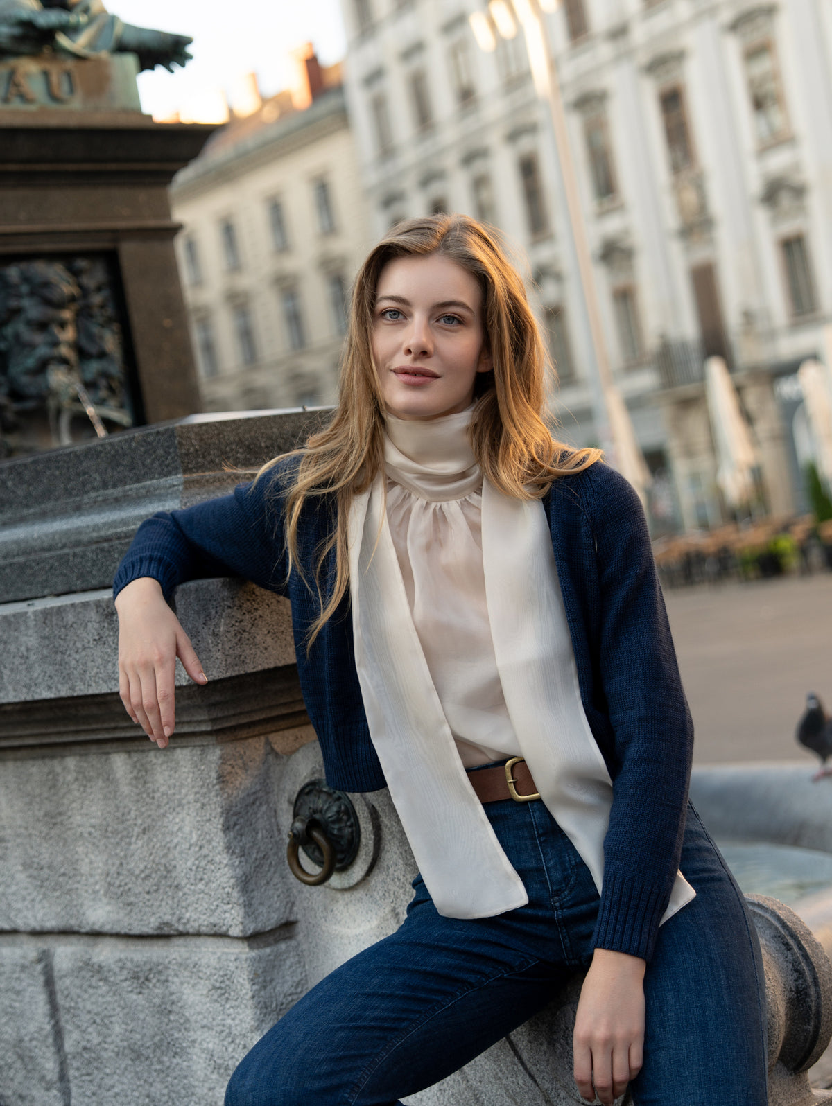 V-neck Cardigan