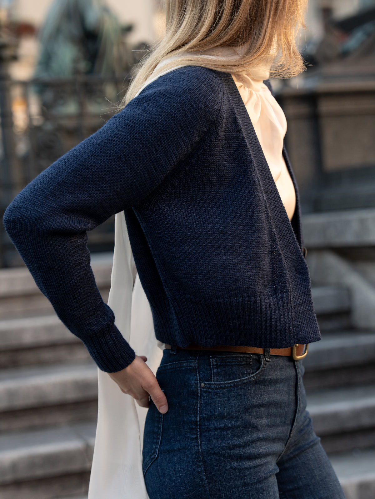 V-neck Cardigan