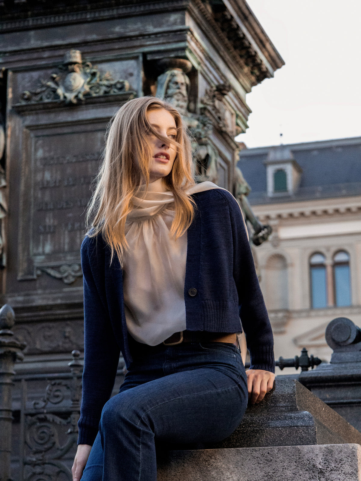 V-neck Cardigan