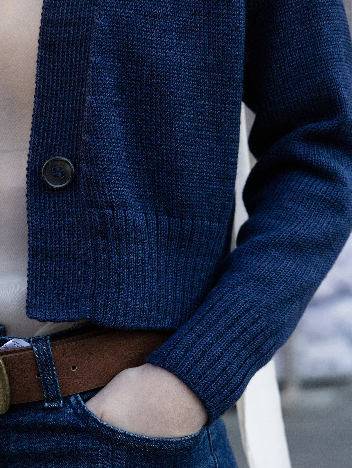 V-neck Cardigan