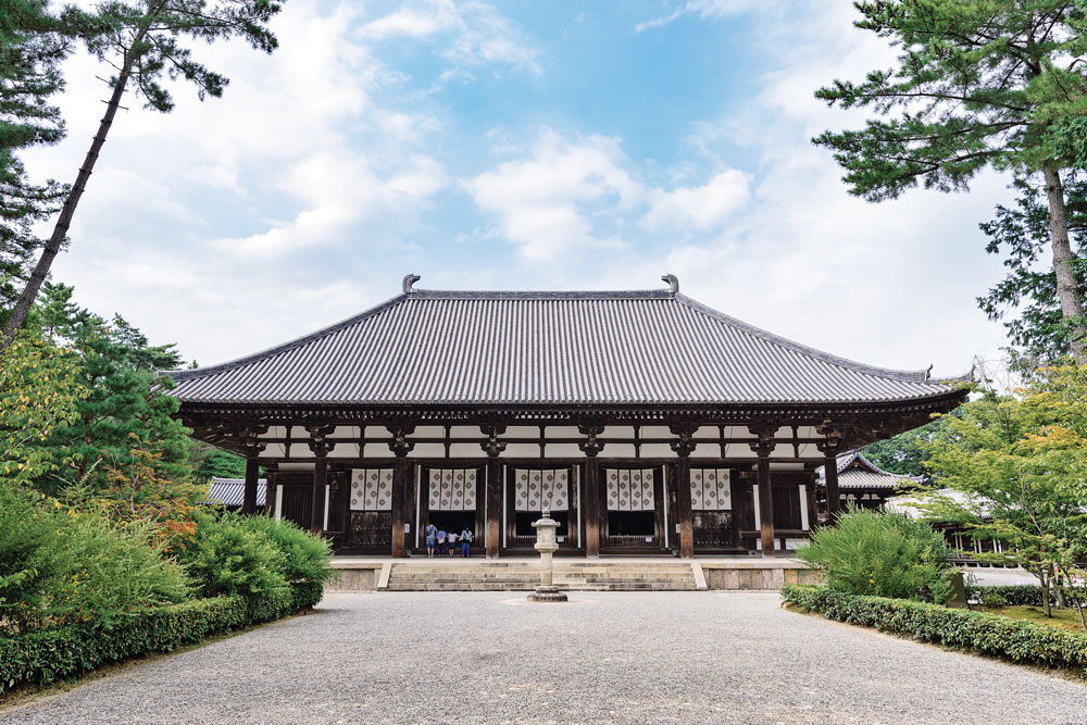 Japanese temple 9-Toshodai-ji Temple
