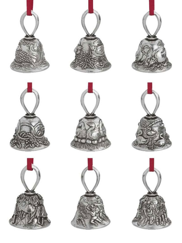 Danforth Pewter: Complete Mini Bell Collection