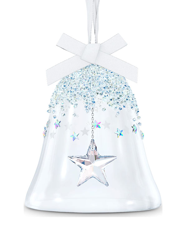 Swarovski: Large Star Bell Ornament