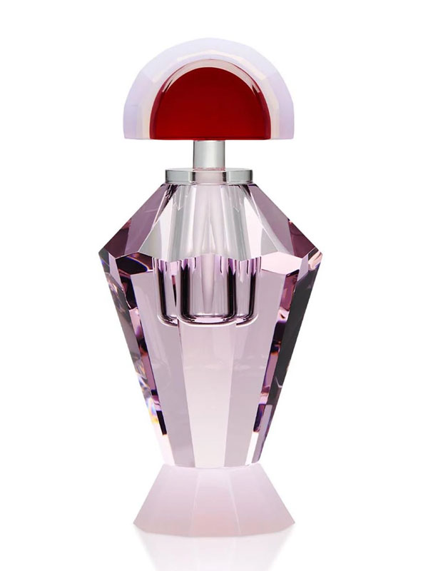 Geometric perfume bottle in Danish Art Deco style