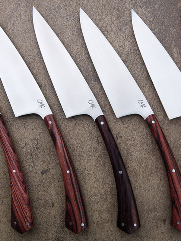 A carnivore's knife set