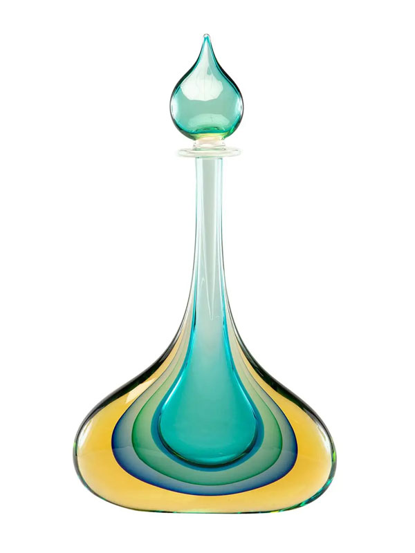 Captivating Murano glass perfume bottle
