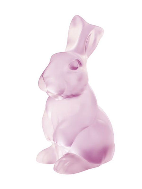 A Crystal Rabbit with Restful Vibes
