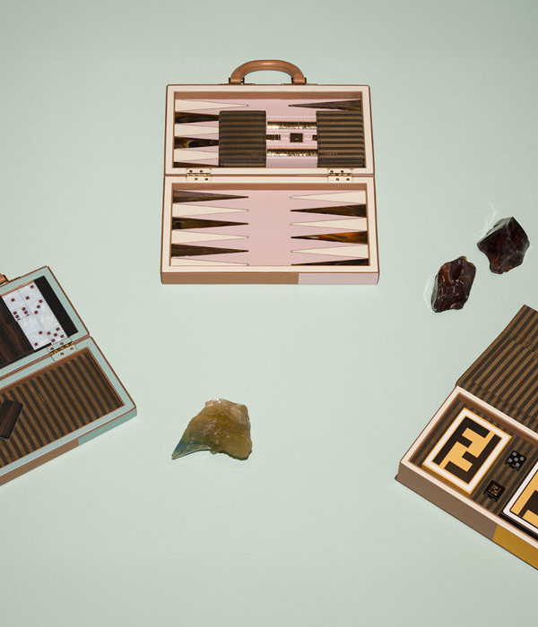 Fendi Roma Backgammon Set