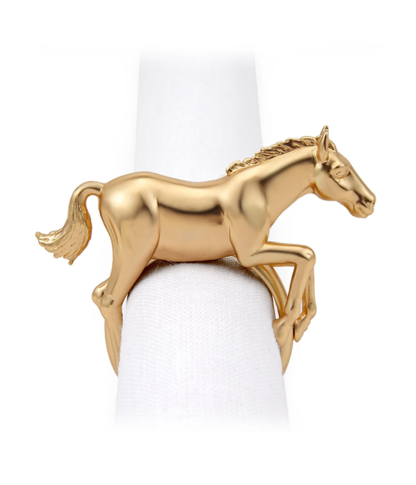 l’Objet Horse Napkin Jewel